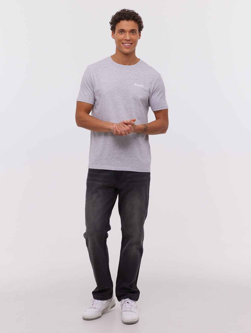 Berrick Emblem T-Shirt - Grey