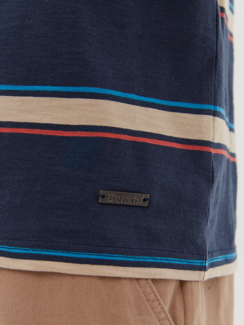 Walner t-shirt à rayures doubles