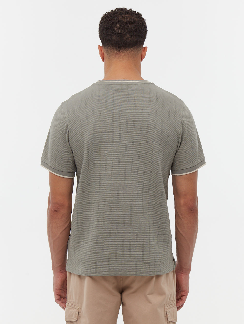 Ernara t-shirt à col ringer