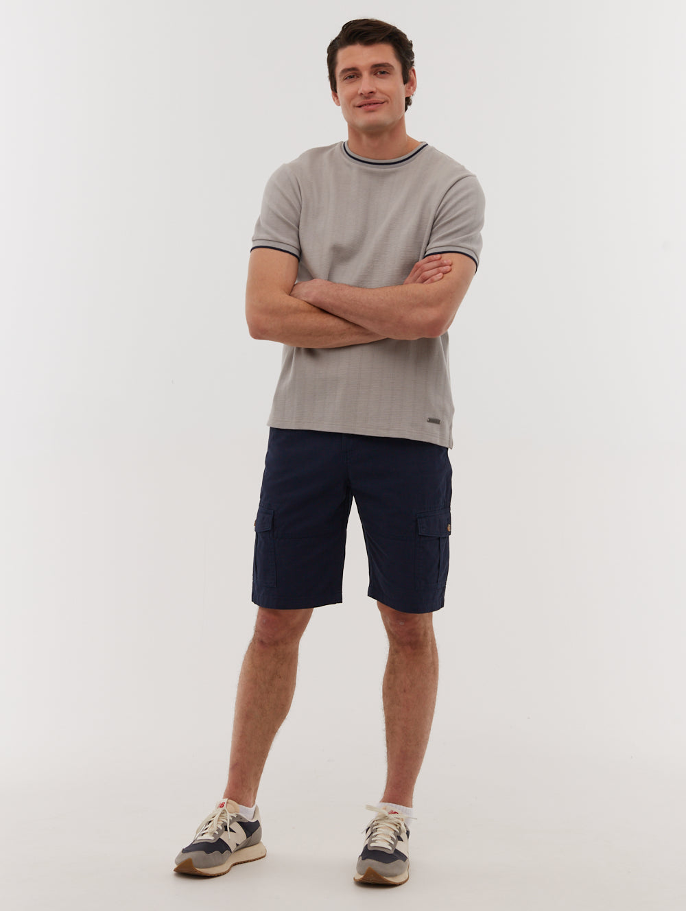 Ernara t-shirt à col ringer