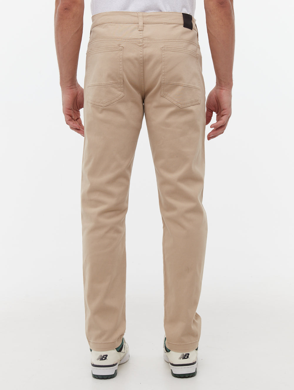 Pantalon chino 5 poches en sergé