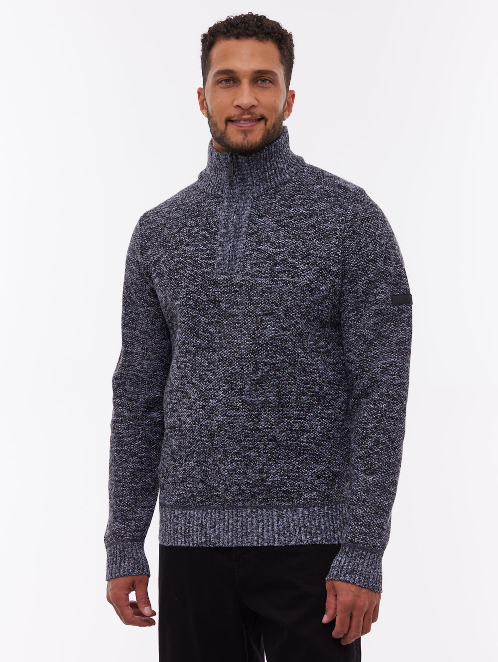 Palacio chandail demi-zip - Gris