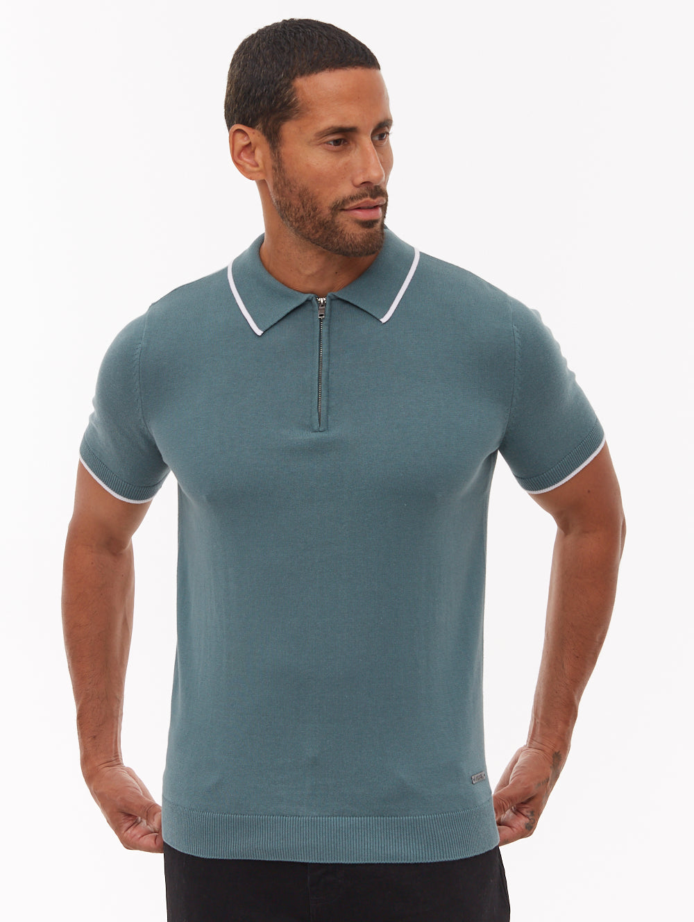 Settio polo en tricot - Vert