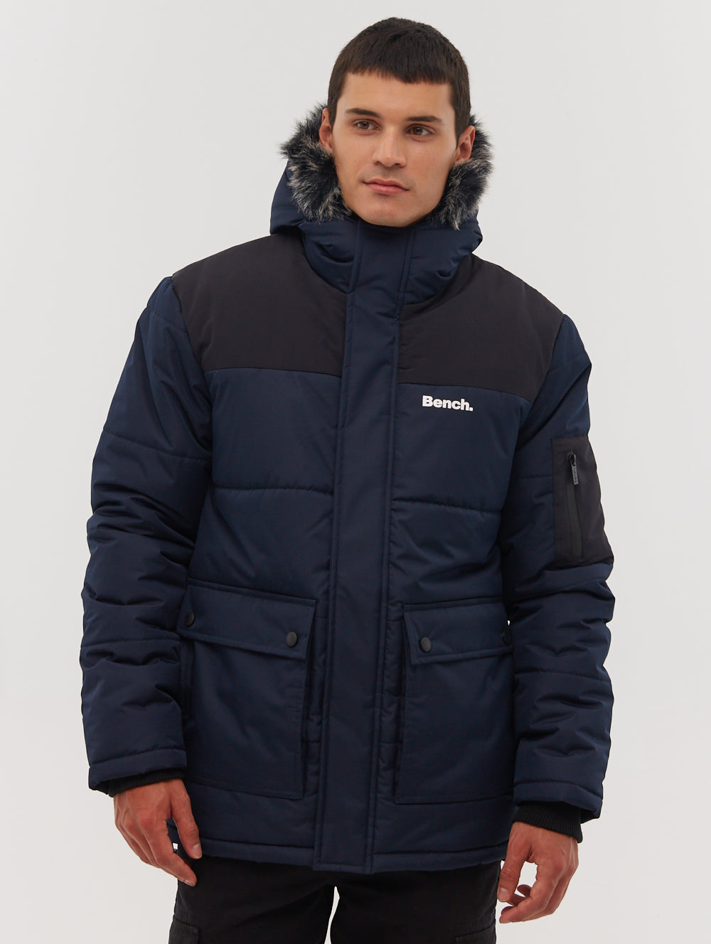 TILLOR Blue Outerwear Parkas Shot 1