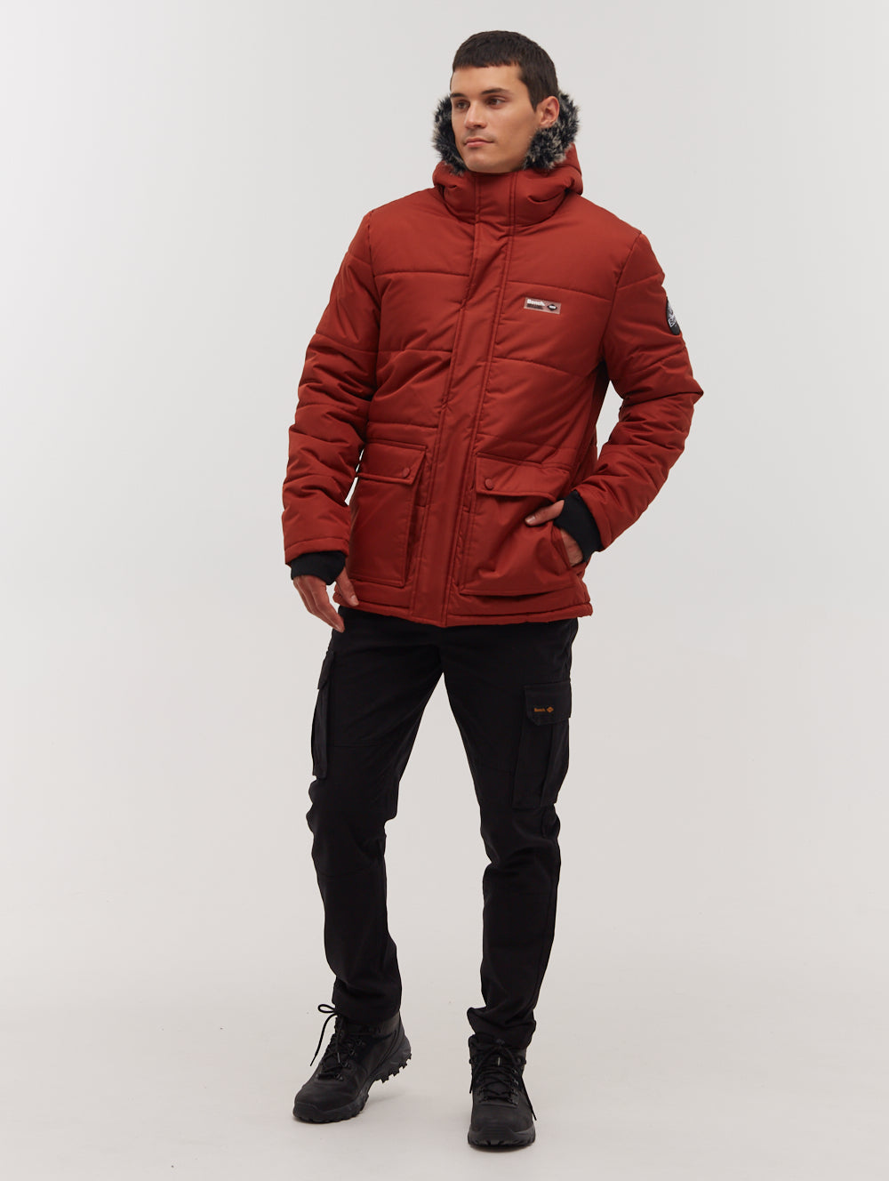 KOUFAX Red Outerwear Parkas Shot 6