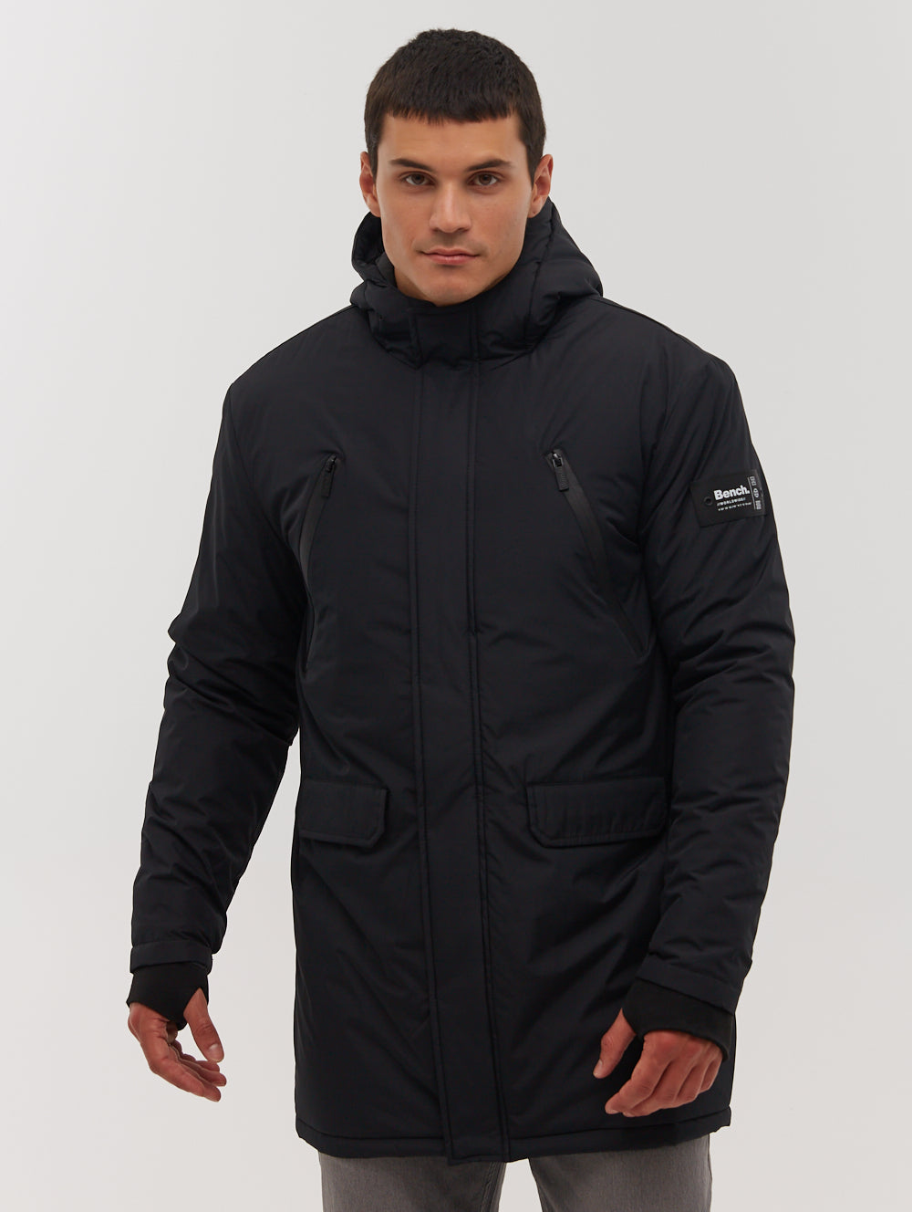 GUTHRIE Black Outerwear Parkas Shot 1