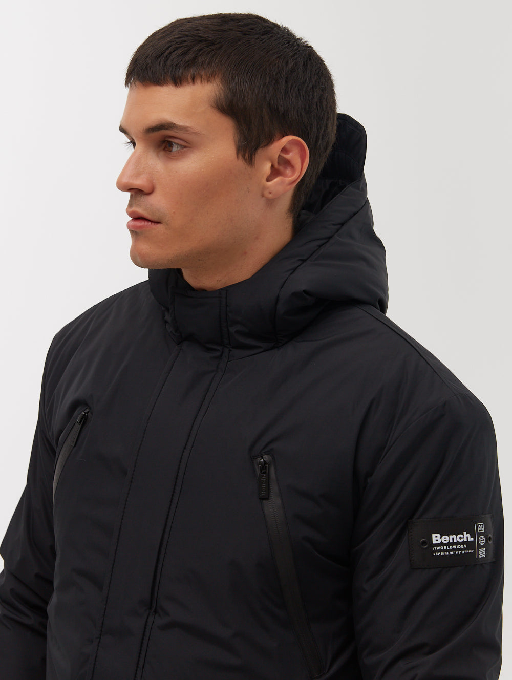 GUTHRIE Black Outerwear Parkas Shot 2