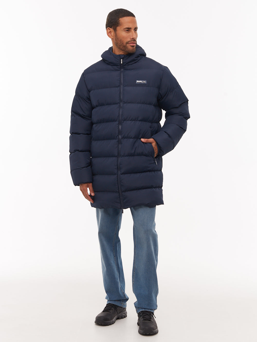 Arviss Blue NY001 Outerwear Jackets Long Shot 3