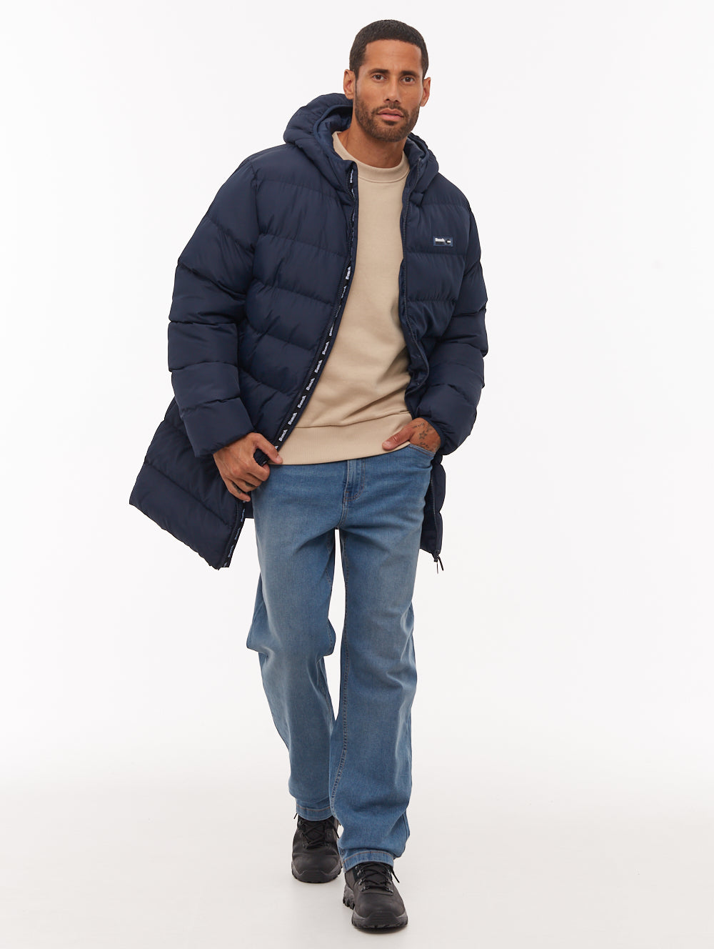 Arviss Blue NY001 Outerwear Jackets Long Shot 5