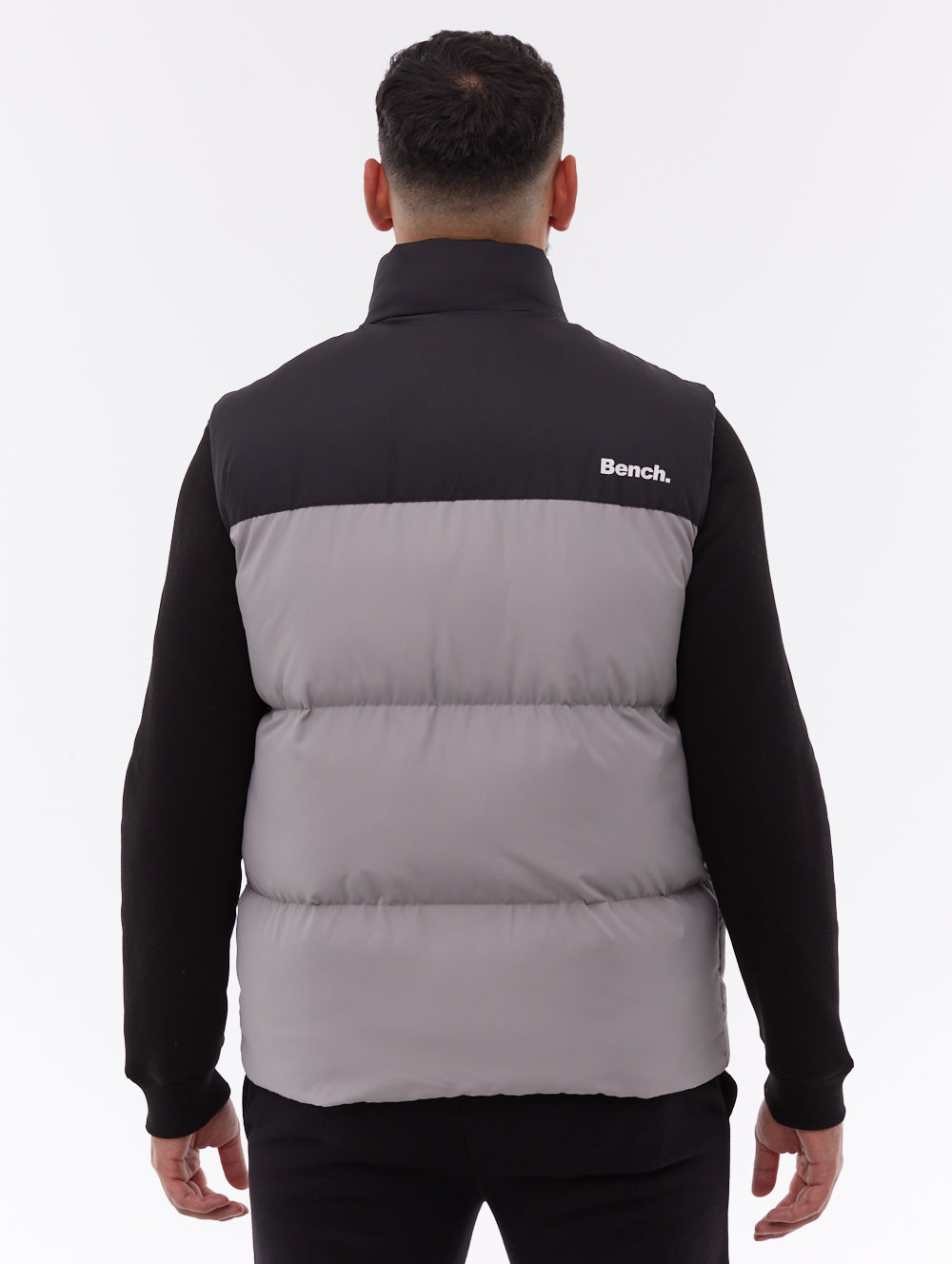 Oconsa Grey GY016 Outerwear Vests Colour Block Shot 3