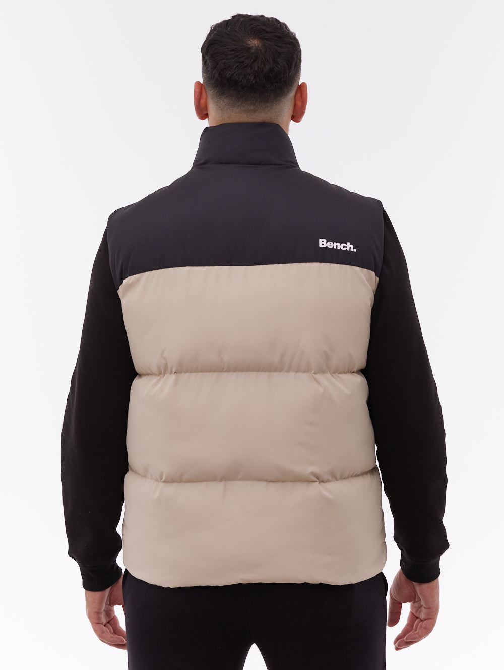 Oconsa Beige ST036 Outerwear Vests Colour Block Shot 3