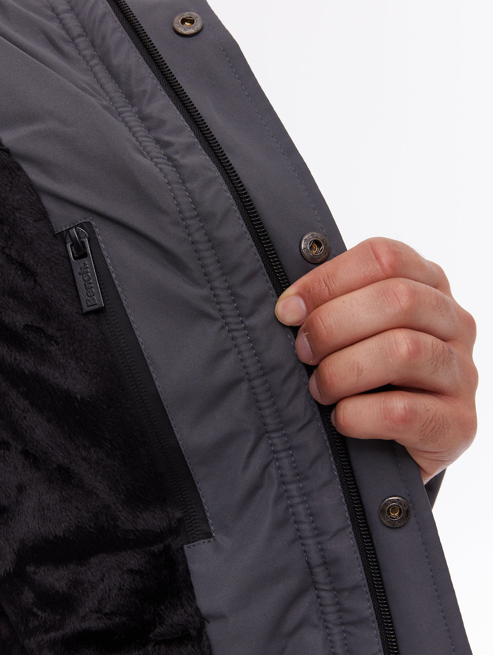 Evolo Puffer Jacket - Grey