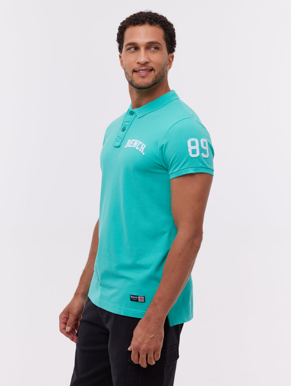 Duchal polo avec appliqué universitaire