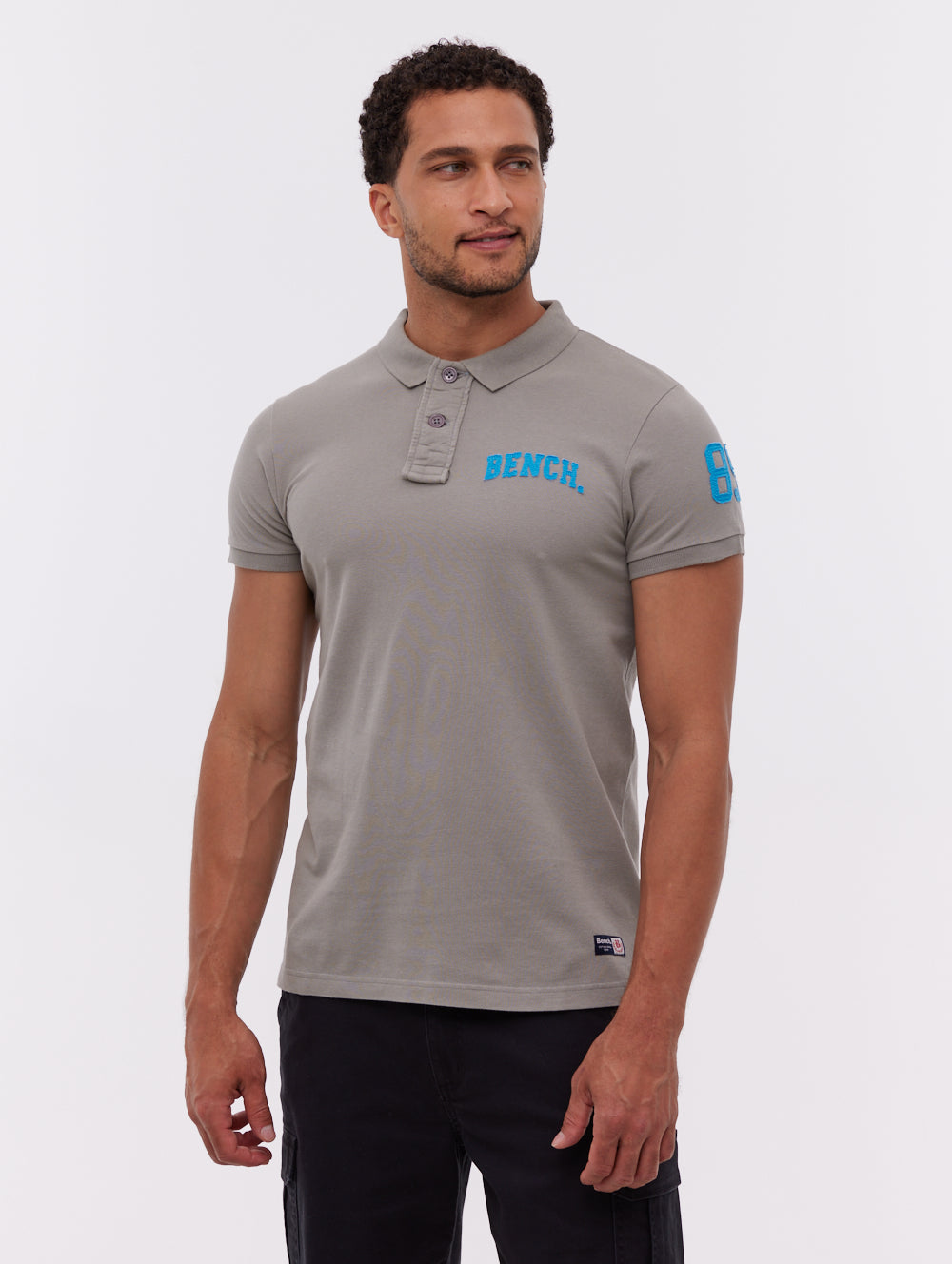 Duchal polo avec appliqué universitaire