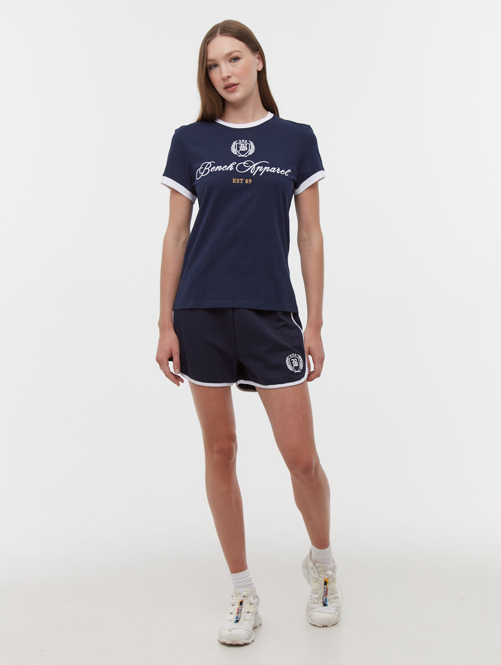 Vivica t-shirt ringer brodé