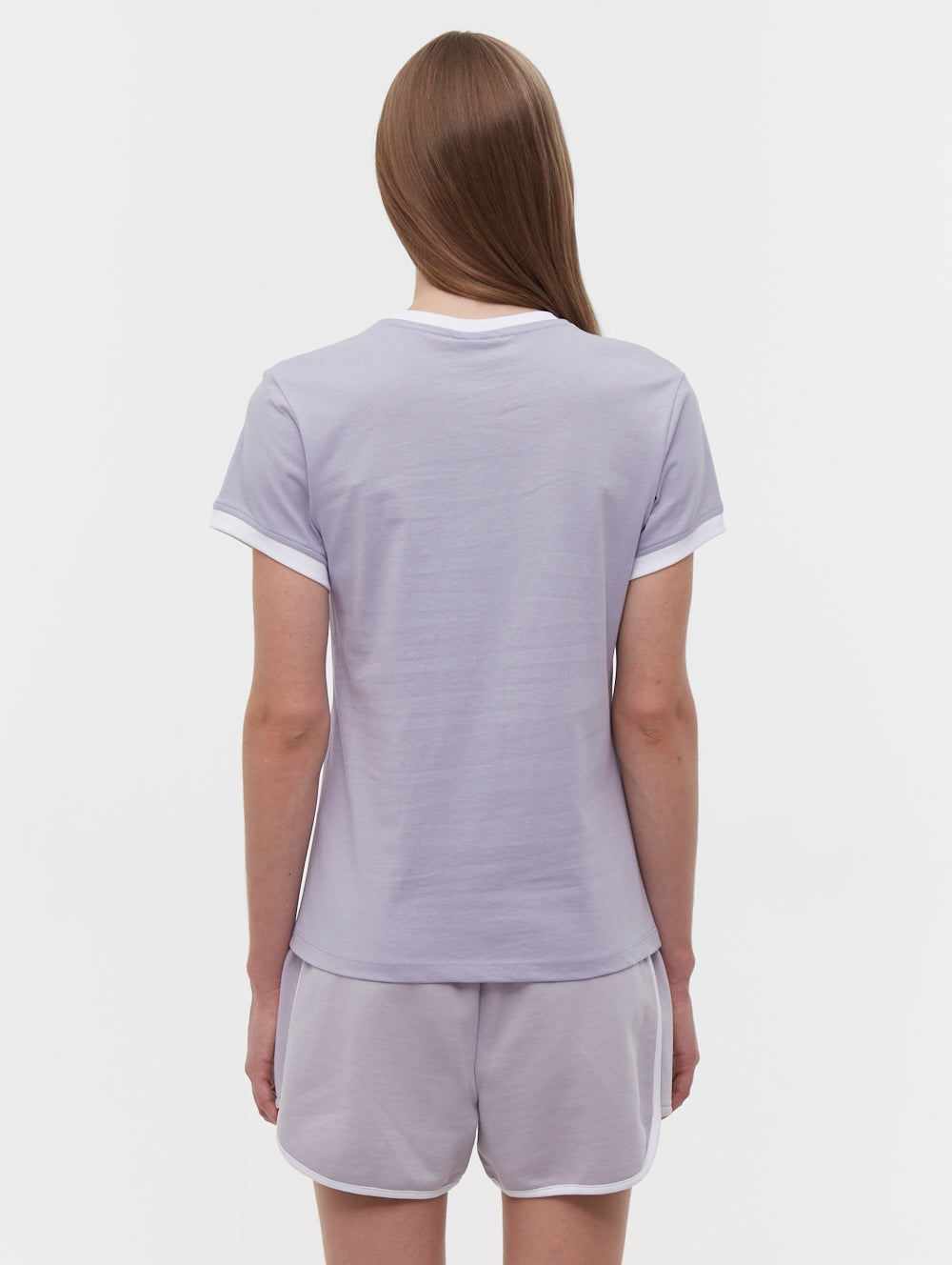 Vivica t-shirt ringer brodé