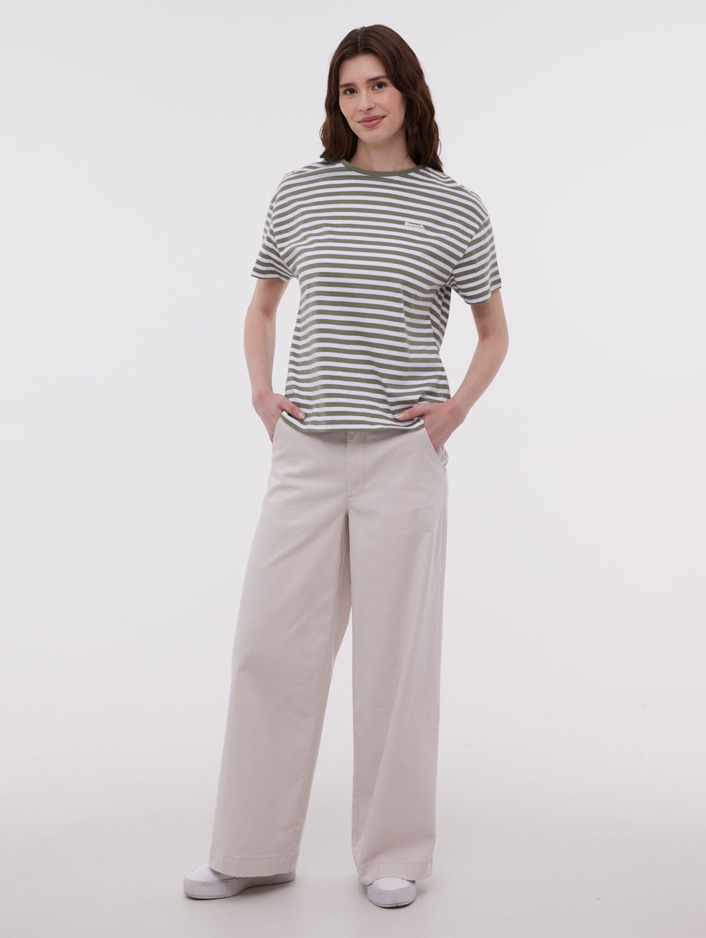 Heera pantalon à jambes larges