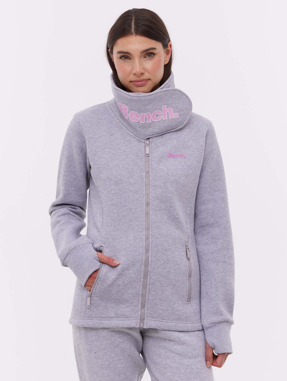 Haylo chandail zippé à col croisé