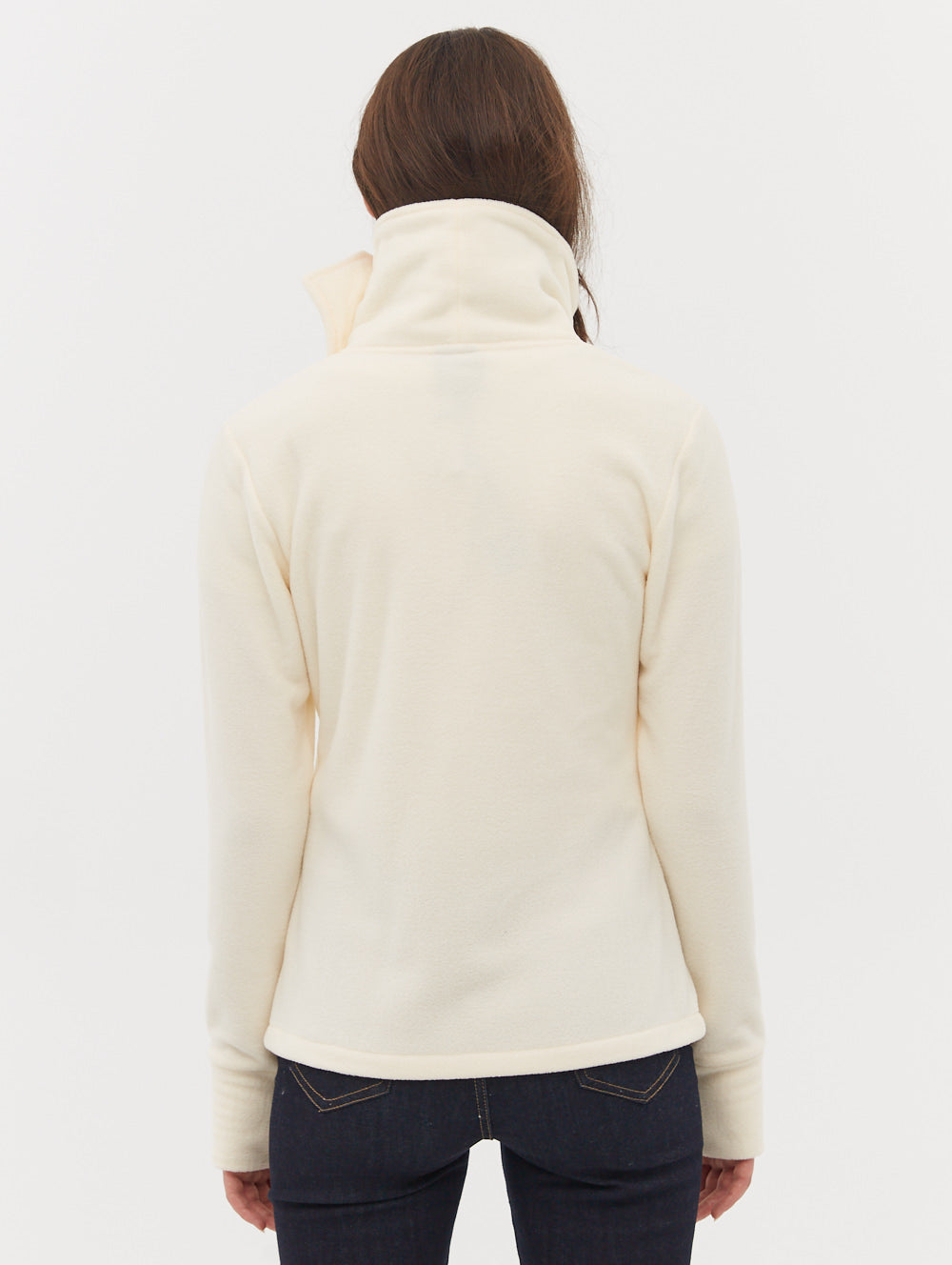 Funnel Microfleece Wrap Neck Zip-Up