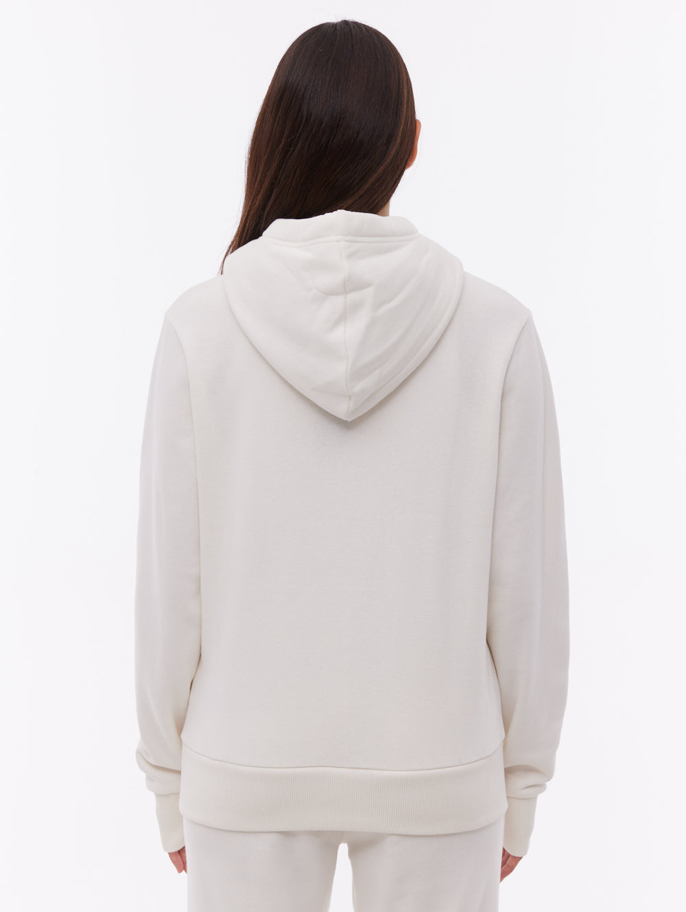 Herth White Hoodies Logo Shot 3
