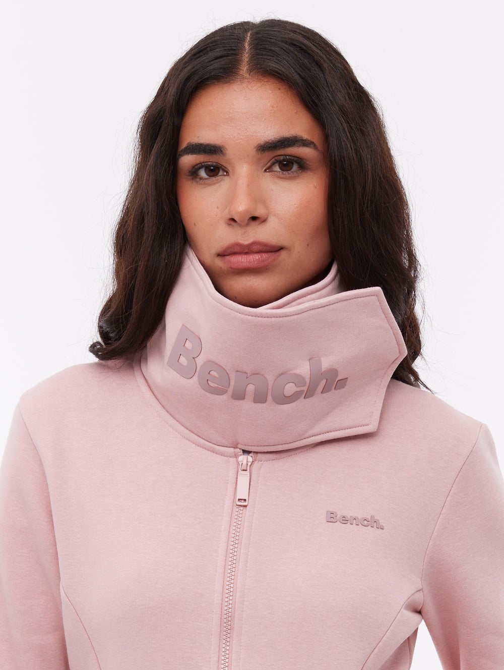 Annah Pink PK021 Funnel Zips Logo Shot 2