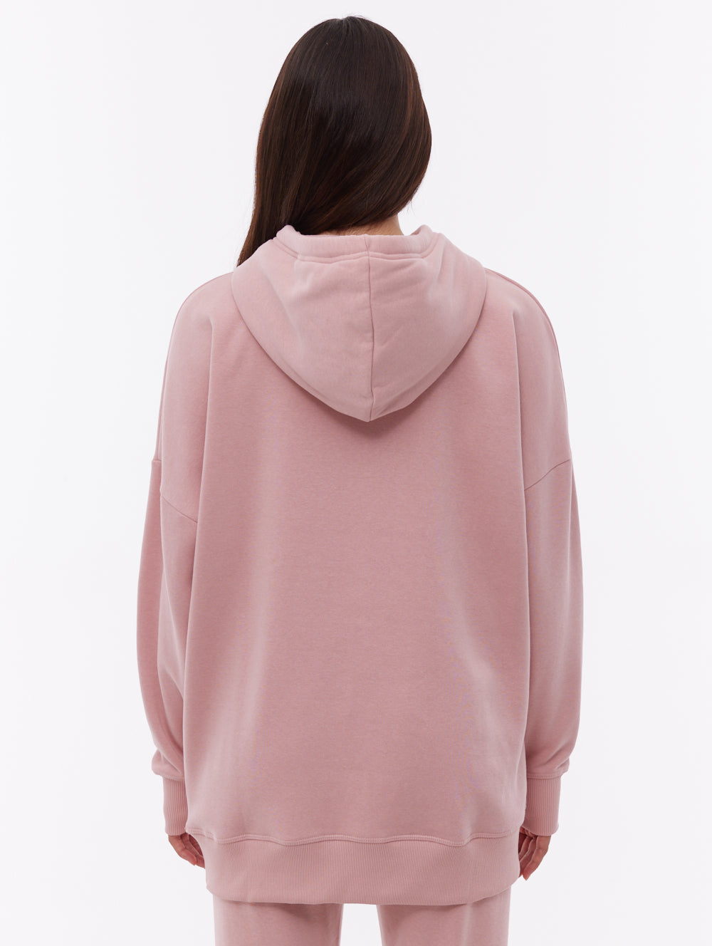 Linra Pink PK021 Hoodies Oversized Logo Shot 3