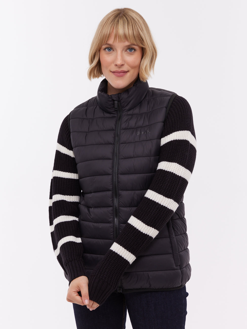 Meridian Puffer Vest - Black