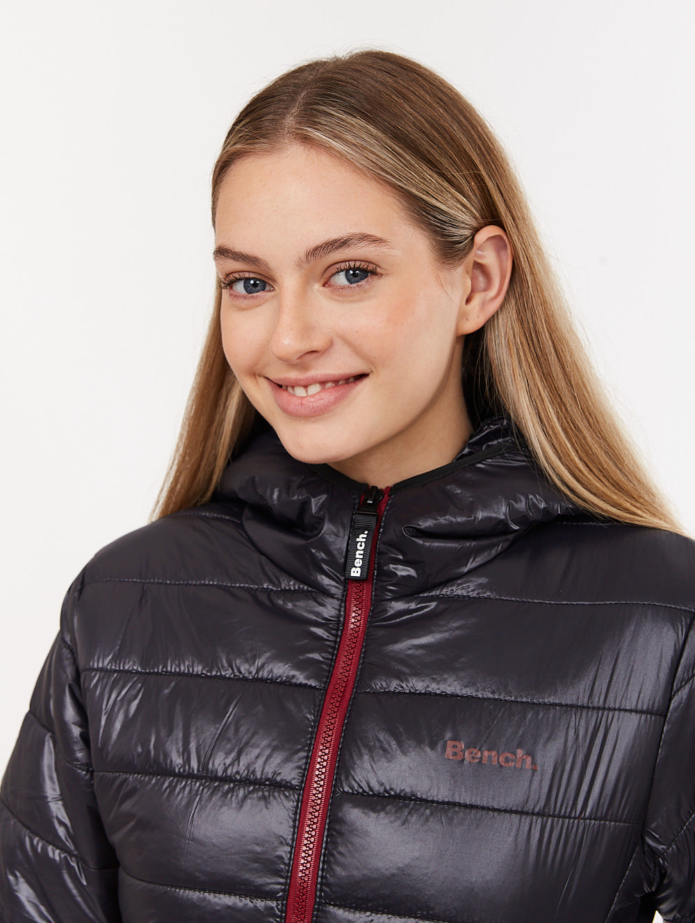 Kara Black 1 BK001 Outerwear Puffer Jackets Shot 2