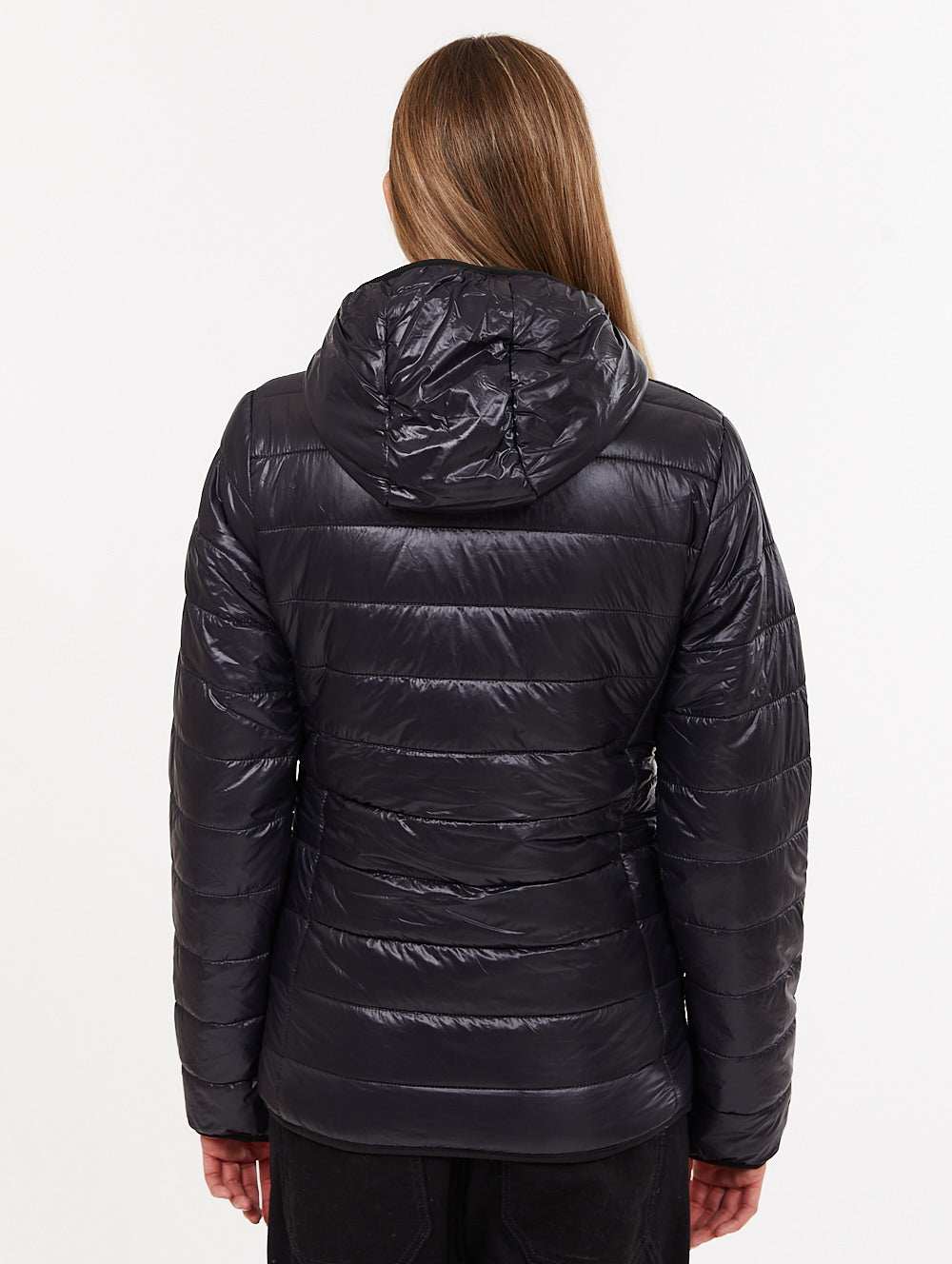 Kara Black 1 BK001 Outerwear Puffer Jackets Shot 5