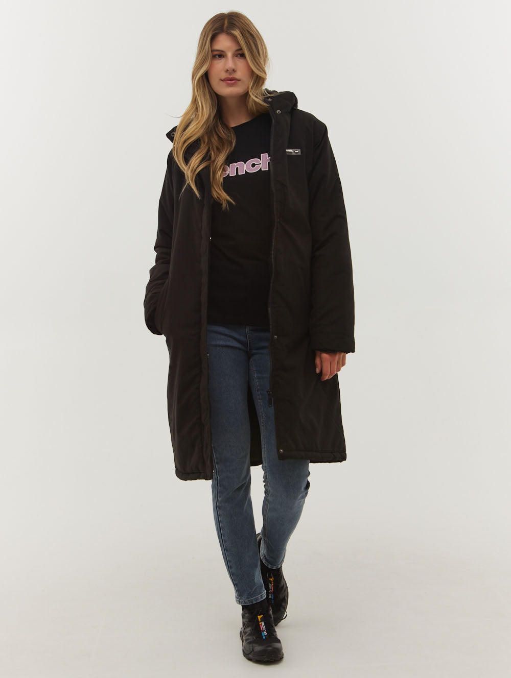 PEPPI Black Outerwear Parkas  Shot 8