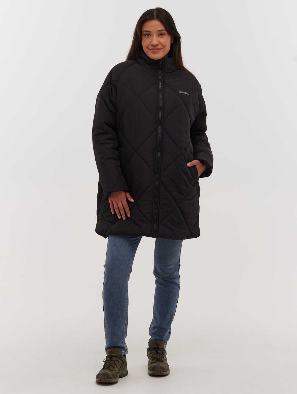YARAH Black Outerwear Jackets  Shot 5