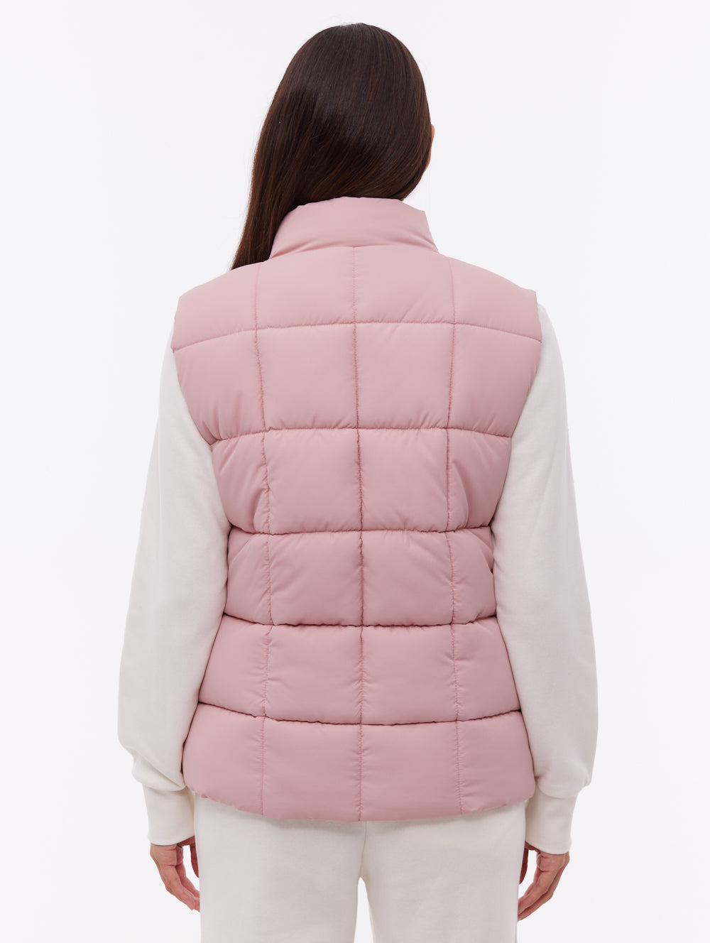 Kacie Puffer Vest - Pink