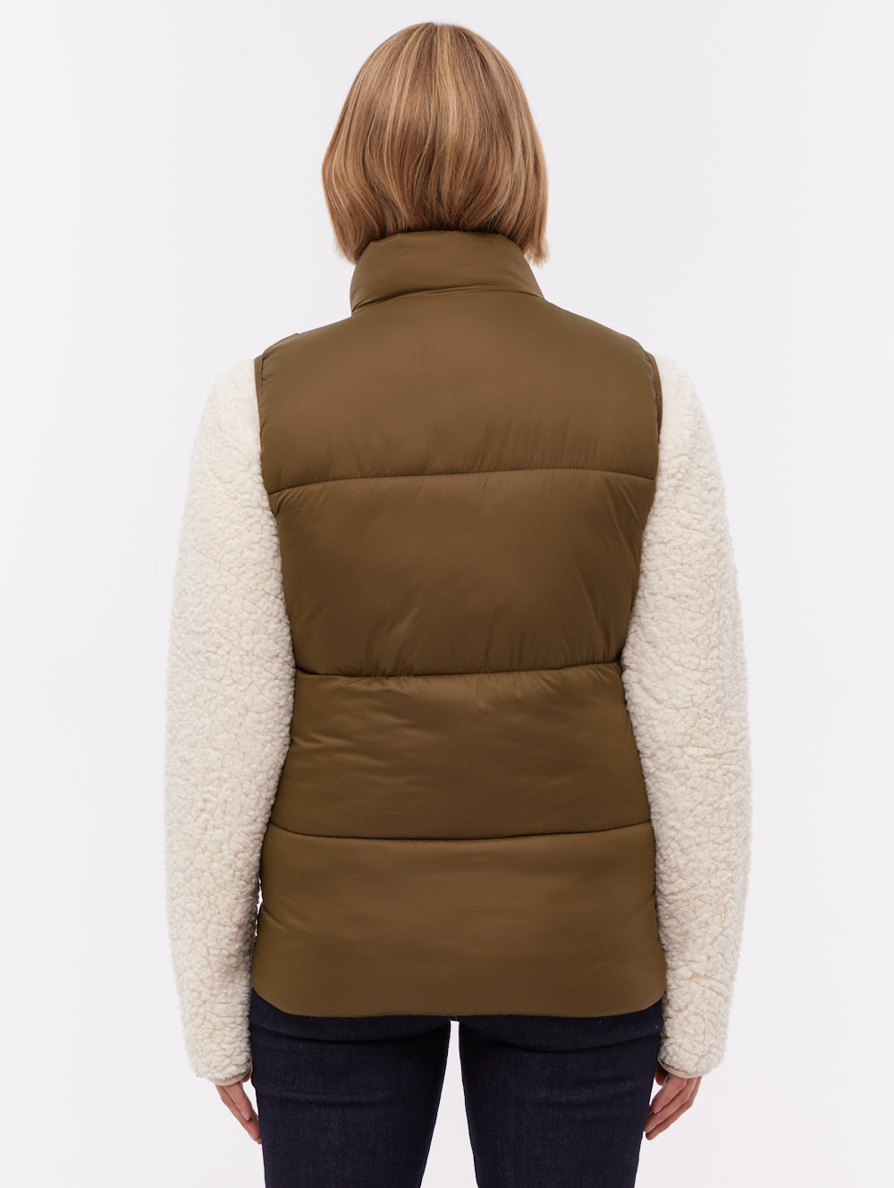 Matina Puffer Vest - Green