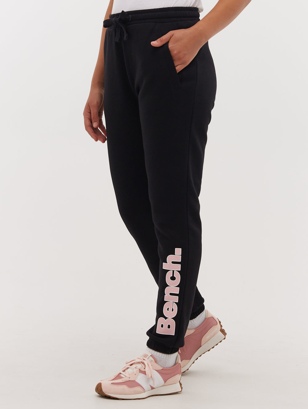 FRYNN Black Joggers Logo Shot 3
